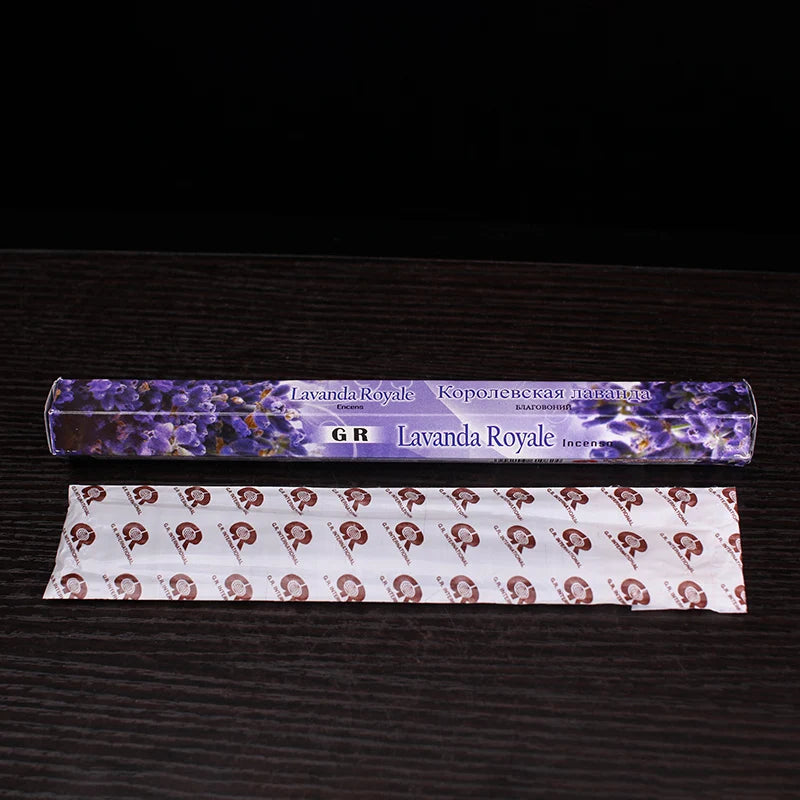 20 Sticks Indian Incense – White Sage, Lavender, Sea Breeze & More for Meditation & Yoga